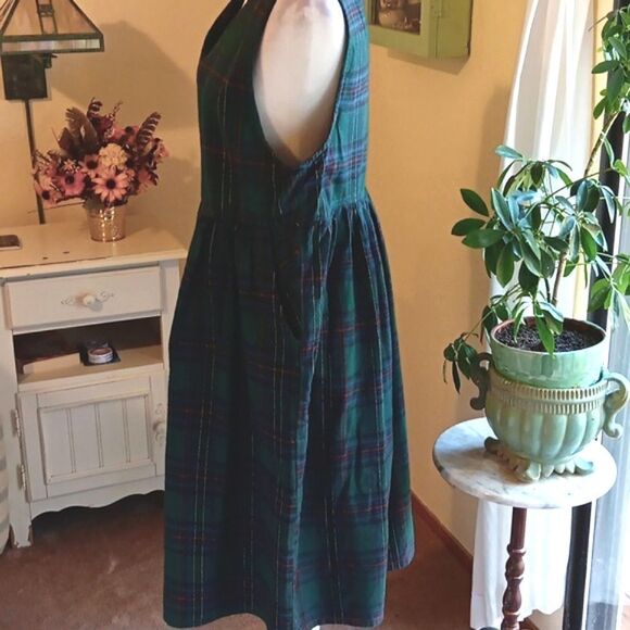 Vintage Honors Plaid Maternity Jumper Cottagecore, Coastal Cowgirl, Country - Picture 5 of 12